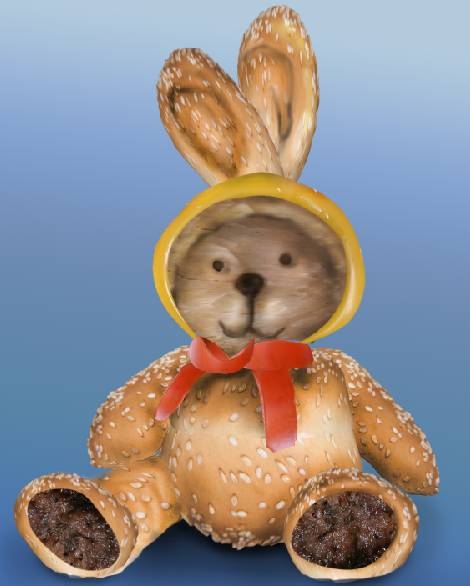 Creation of Burger-Bear: Step 8