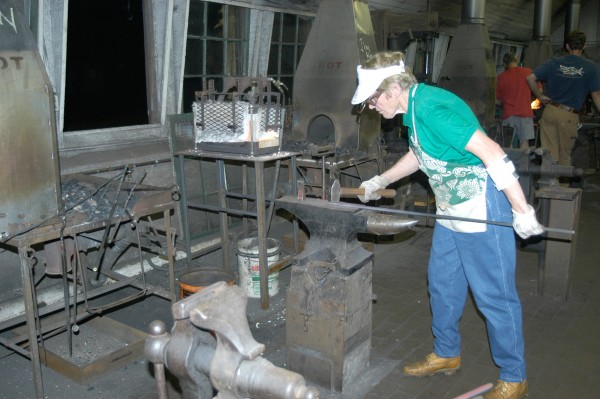 A Blacksmith at 83