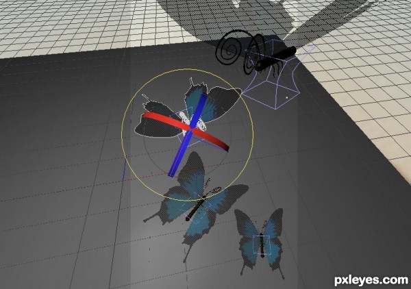 Creation of Teach me to fly!: Step 7