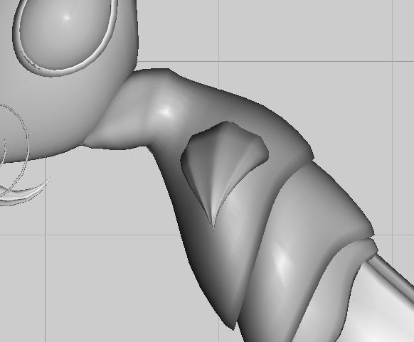 Creation of Martian Butterfly: Step 11