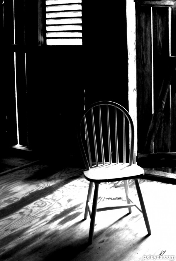 Chair in the barn