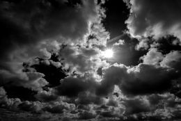 Clouds in B&W must be dramatic