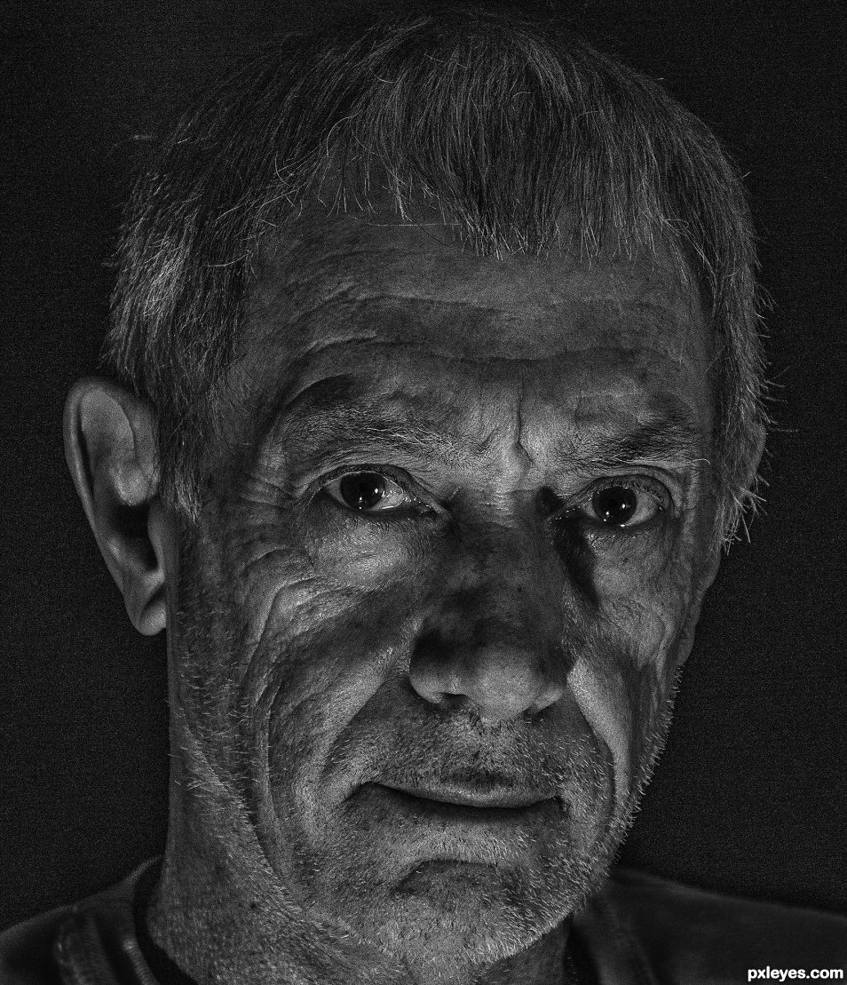 Portrait in Black and White