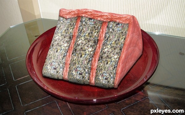Stone Foam Cake