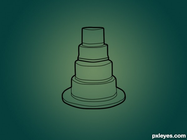 Creation of cake: Step 2