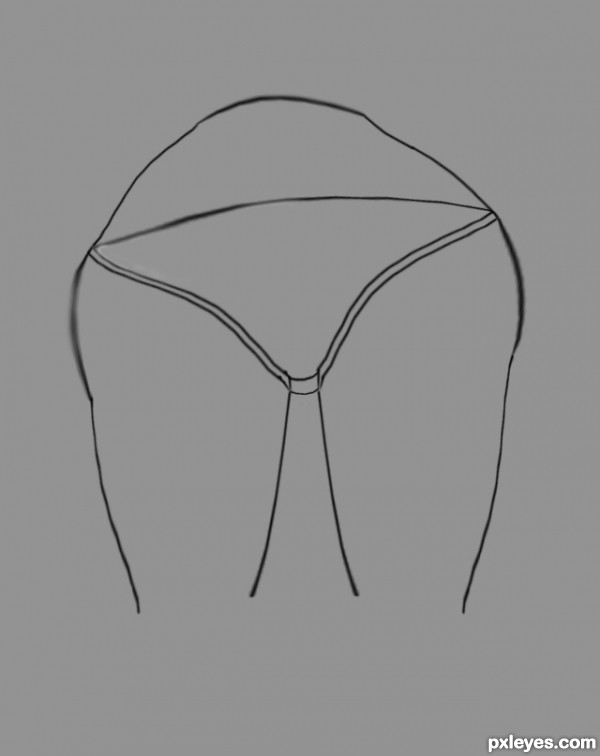Creation of Back Cake: Step 2