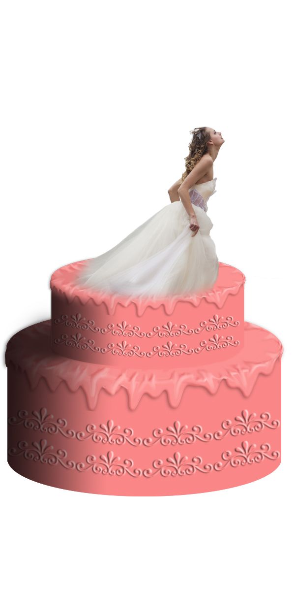 Creation of Wedding cake: Step 8