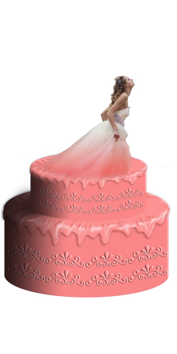 Creation of Wedding cake: Step 10