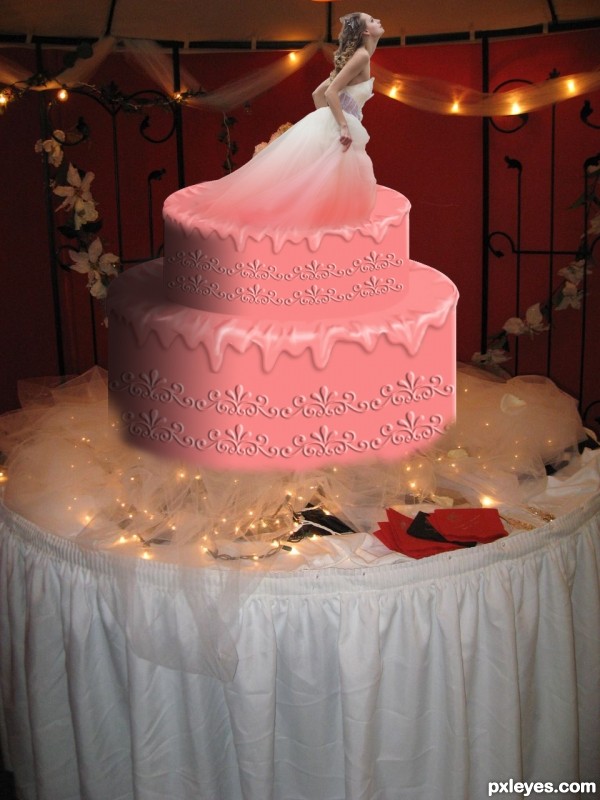 Creation of Wedding cake: Step 11