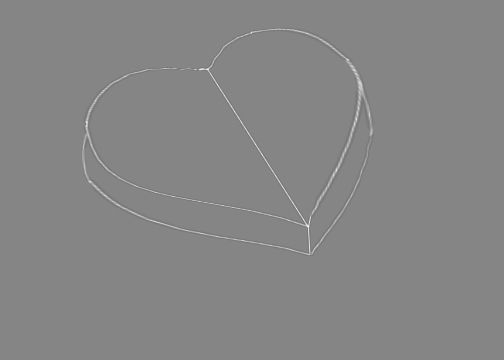 Creation of Heart: Step 1