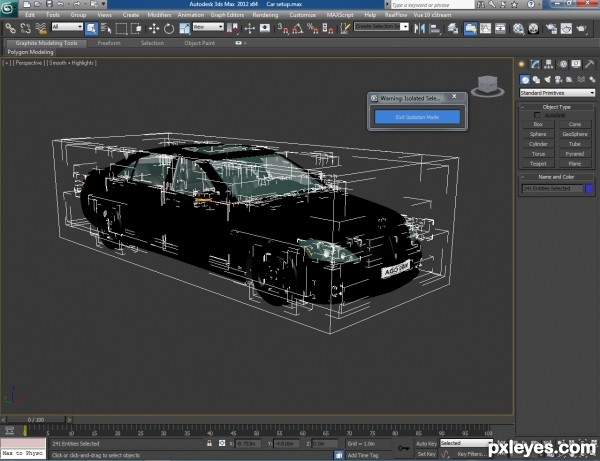 Creation of Mercedes-Benz S68 AMG: Step 1