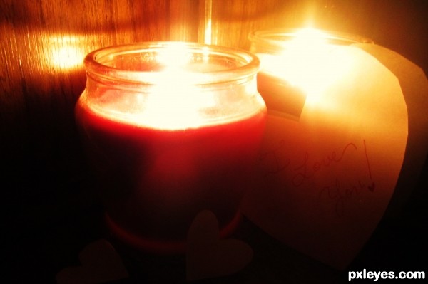 candle lit love