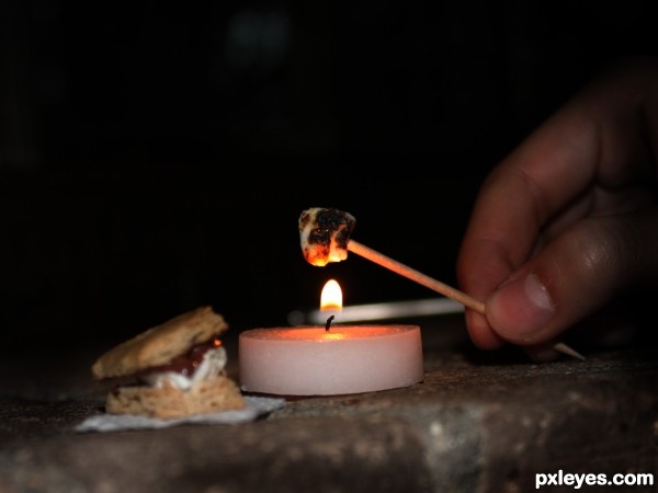 Candlelight Smores :)