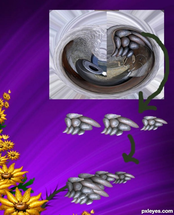 Creation of Homage : Step 11