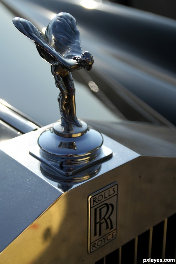 The spirit of ecstasy created by Artifakts