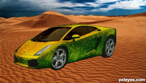 Creation of Desert Snake: Step 5
