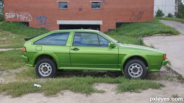 Creation of scirocco frog: Step 1