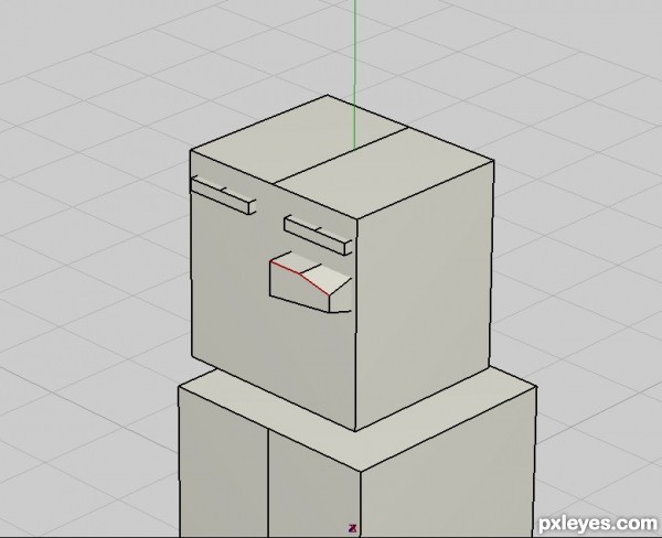 Creation of Cardboard Baby: Step 4