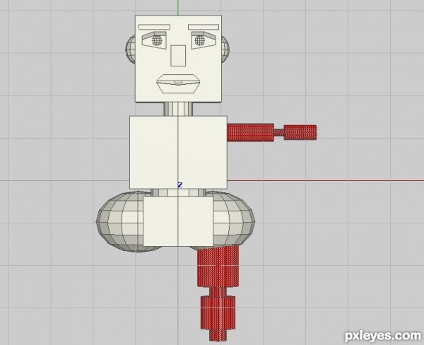 Creation of Cardboard Baby: Step 14