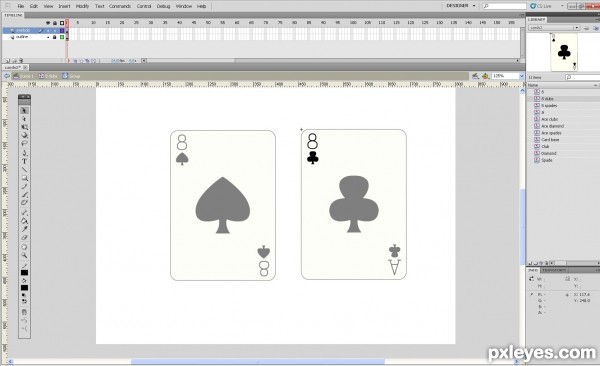 Creation of Full house: Step 16