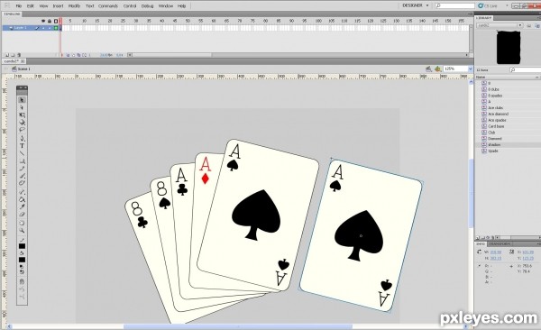 Creation of Full house: Step 19