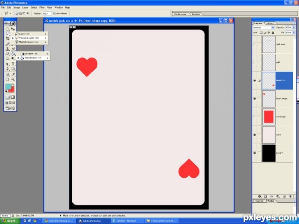 Creation of I Ain't Bluffin'! : Step 1