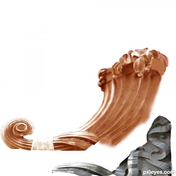 Creation of Give Thanks : Step 7