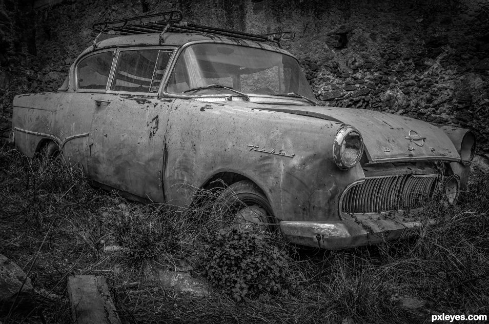 Abandoned Beauty - Opel Rekord 1958