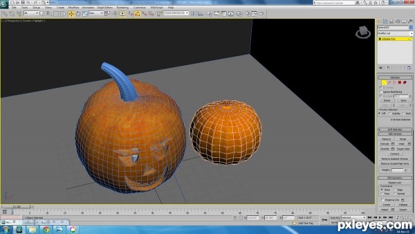 Creation of Pirates Pumpkins: Step 9
