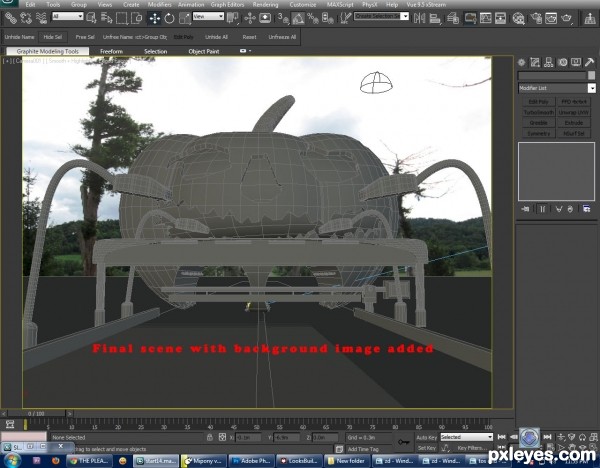 Creation of Pumpkin village : Step 5