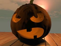 Angry pumpkin