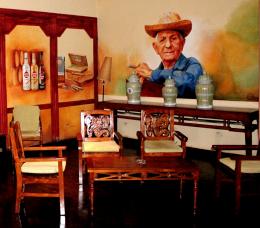 Carved Chairs in Cuba