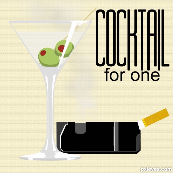 Creation of cocktail for one: Step 3