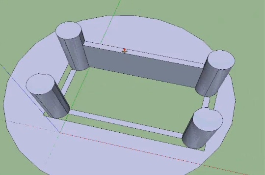 Creation of Wooden Castle: Step 1