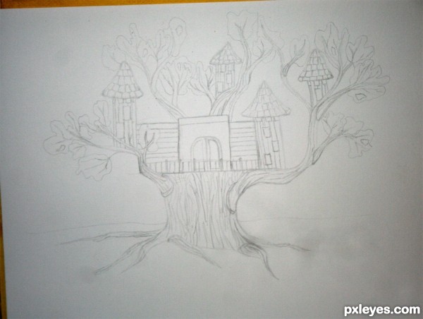 Creation of Tree Castle: Step 1