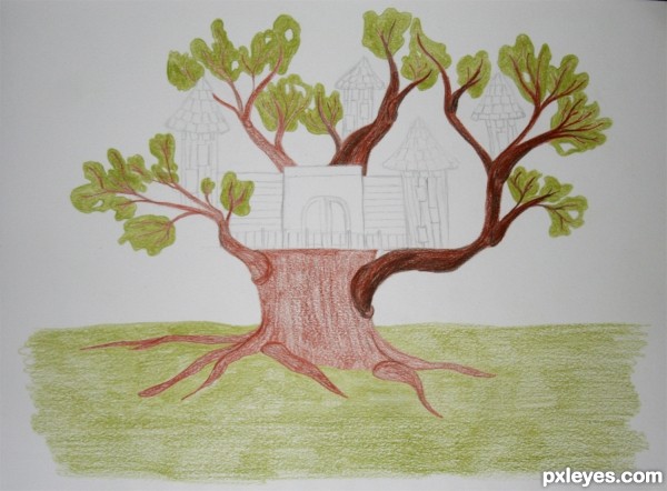 Creation of Tree Castle: Step 2