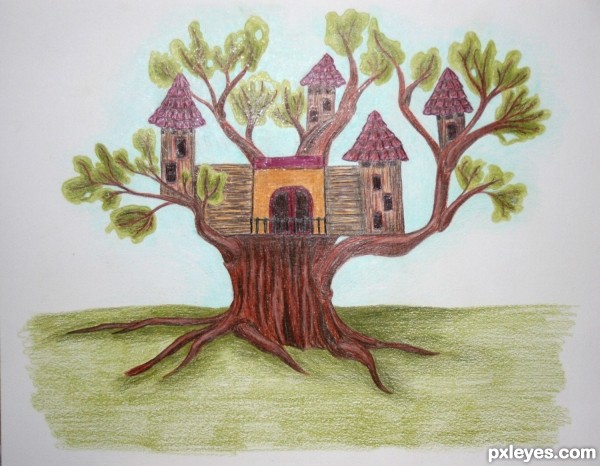 Creation of Tree Castle: Step 3