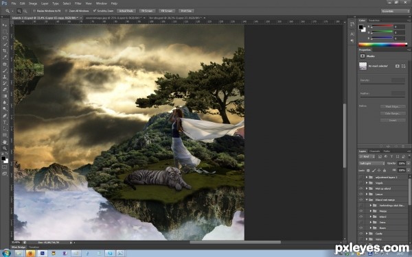 Creation of Too far...: Step 8