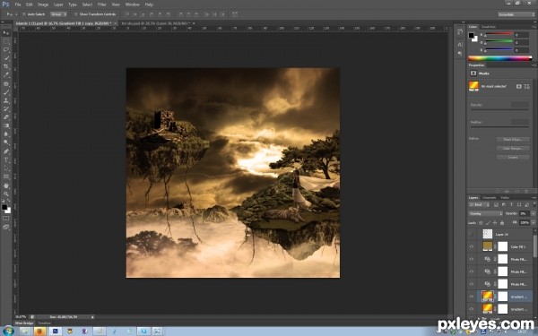Creation of Too far...: Step 11