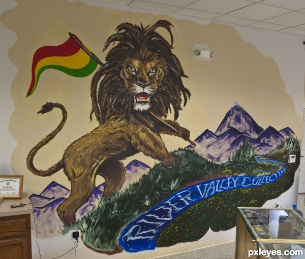 Creation of Rasta Lion: Final Result