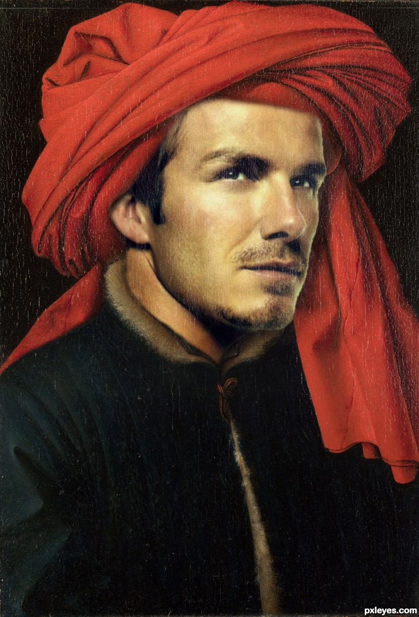 Beckham, A Man photoshop picture)