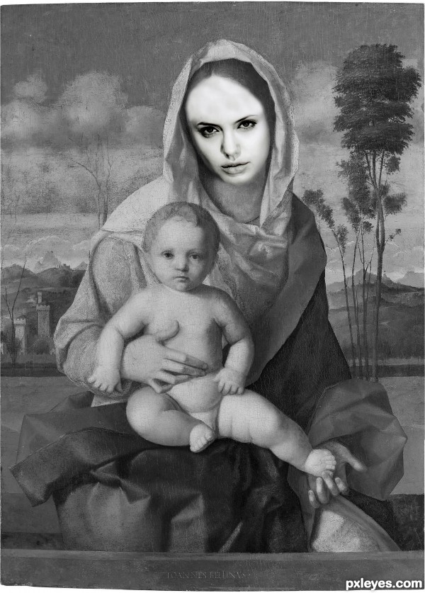 Creation of Angelina-Pitt: Step 2