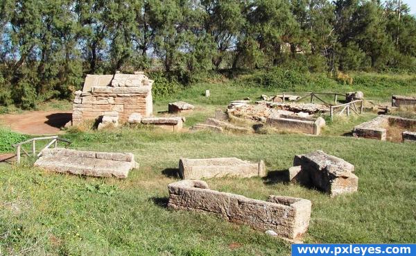 Etruscan cemetery