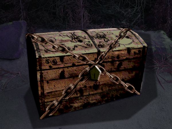 Creation of treasure chest: Final Result