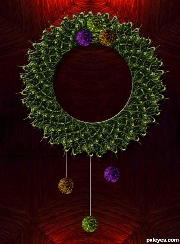 Creation of Christmas Spirit: Step 7