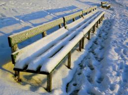 Wintery Bench