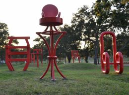 Field of chairs.