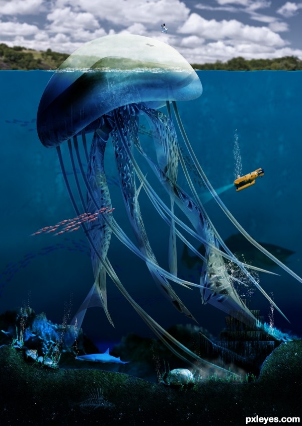 Megajellydon photoshop picture