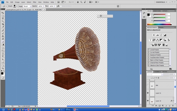 Creation of Gramophone: Step 9