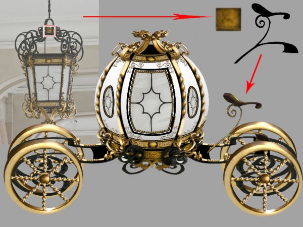 Creation of enchanted chariot: Step 15